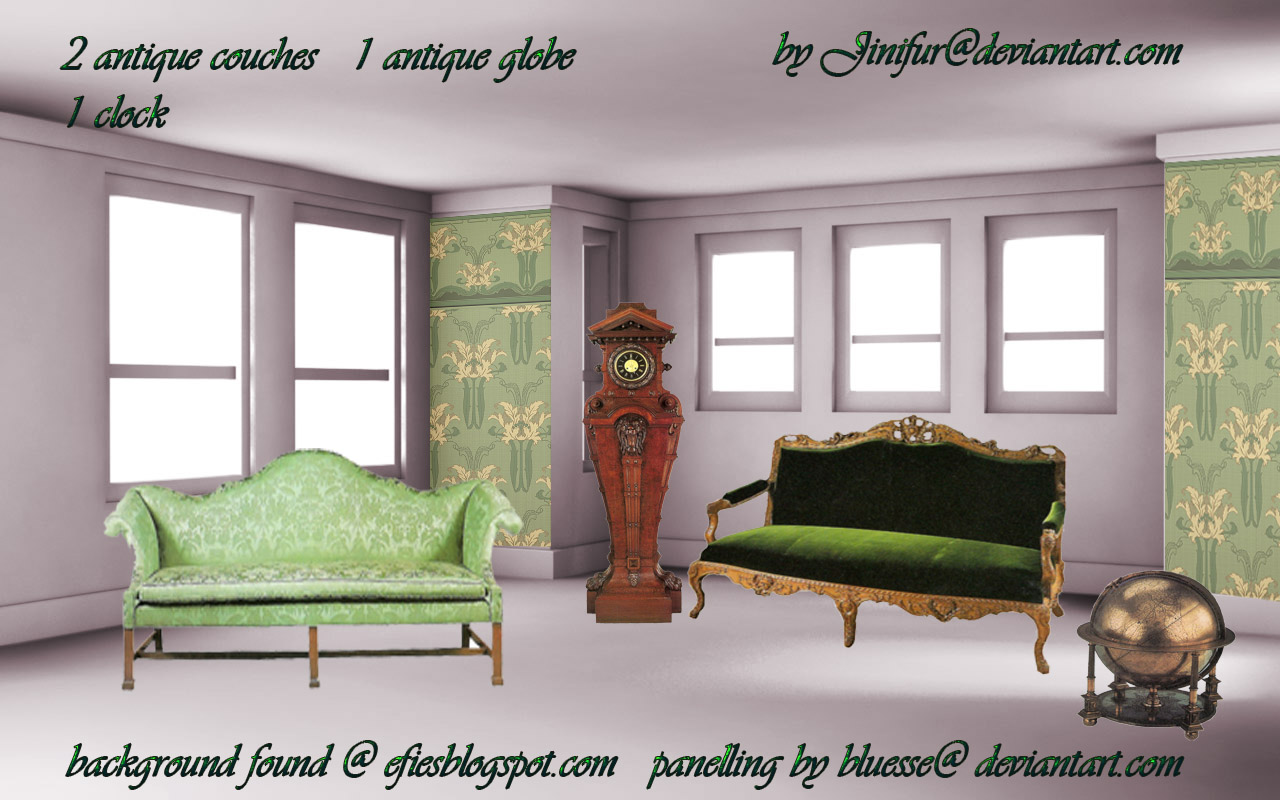 Antique Furniture In Png 4 By Jinifur On Deviantart
