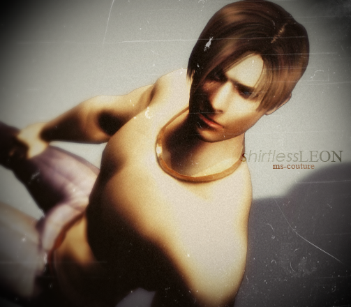 Shirtless Leon