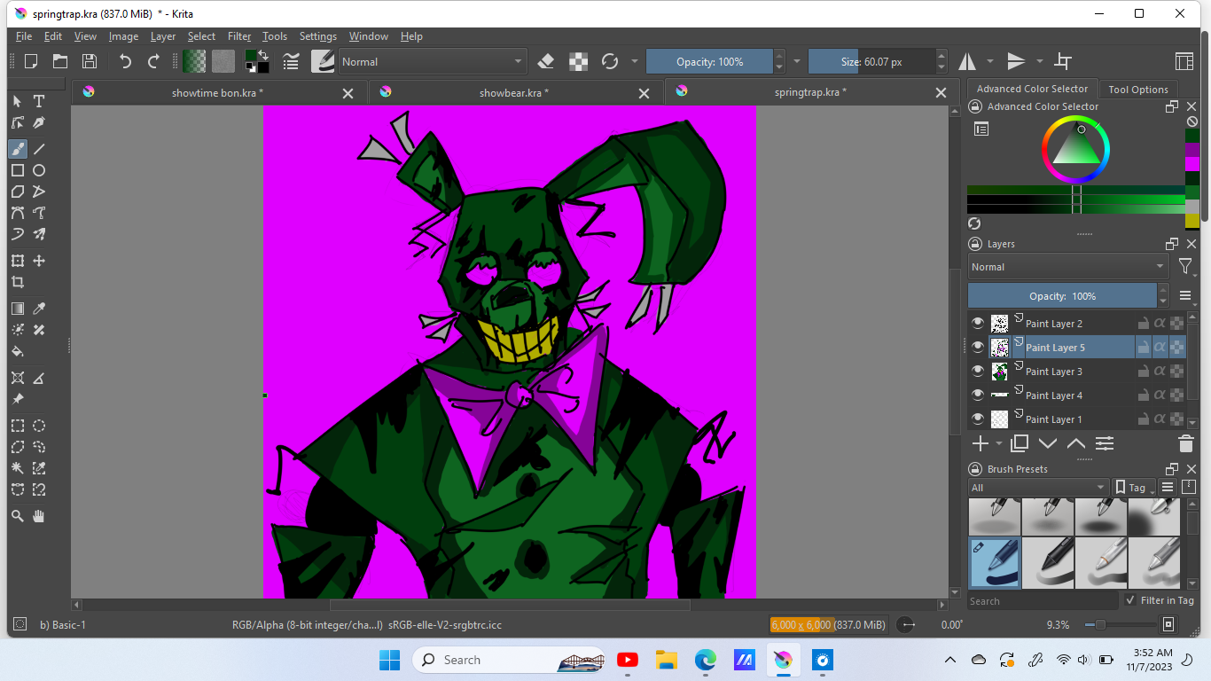 Springtrap by boymakesfunkyart on DeviantArt