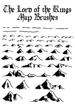 LotR Map Brushes