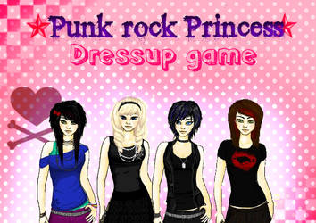 PunkRock princess dressup game