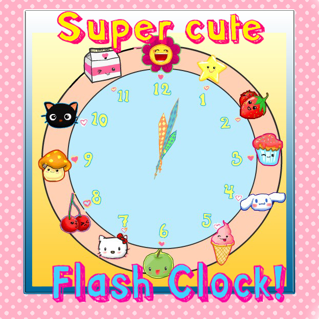 Kawaii clock n_n