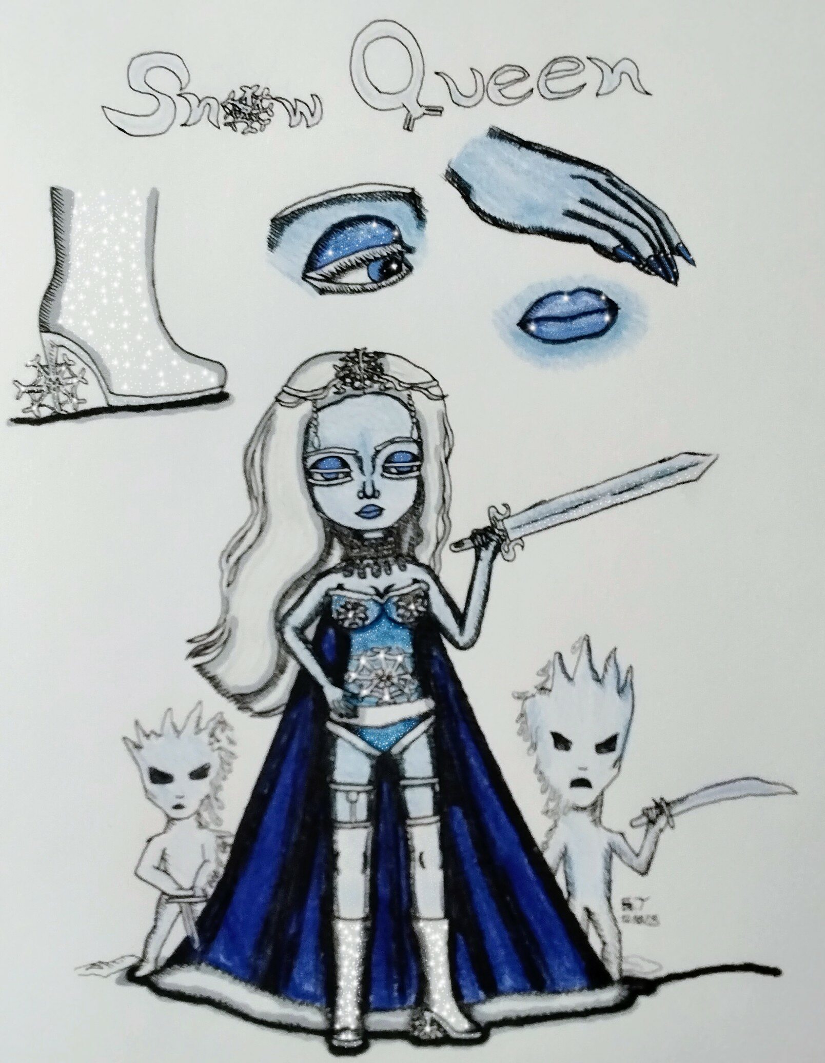 Snow Queen by Dolleaf on DeviantArt