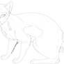 Cat Lineart || Free-to-use