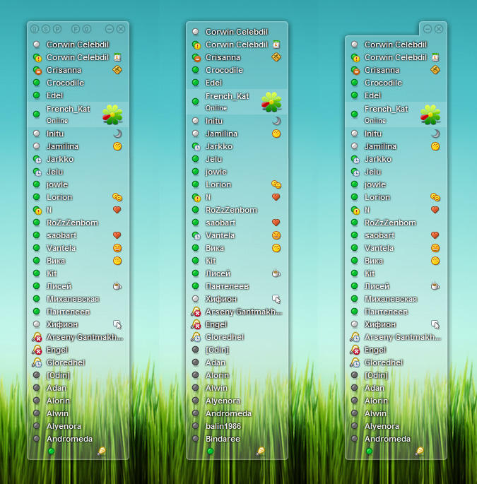 FullTransparent ContactList v3