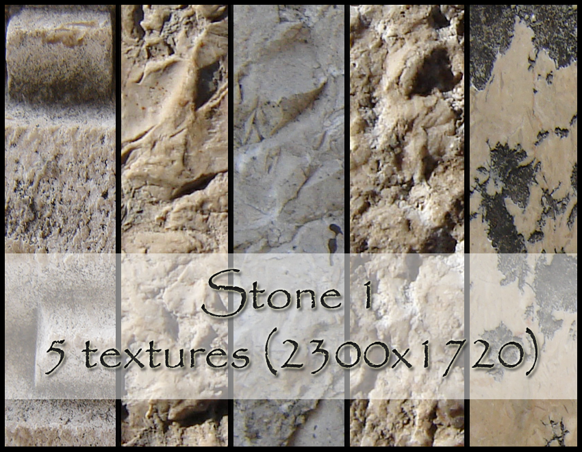 Stone texture pack 1