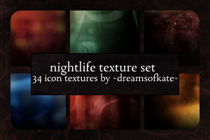 Nightlife texture set