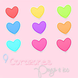 Icons Hearts by Lauurii