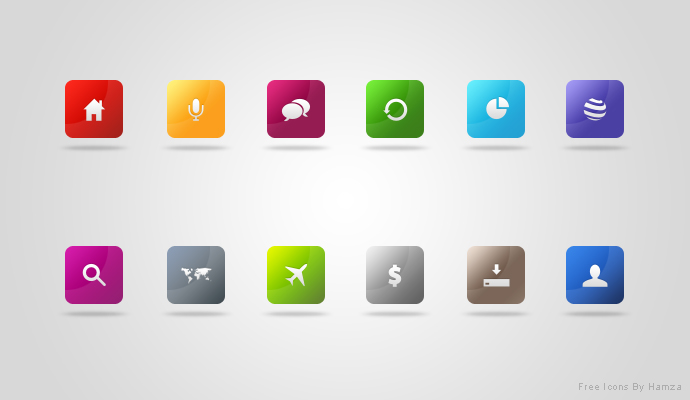 Colorfull Icons for free