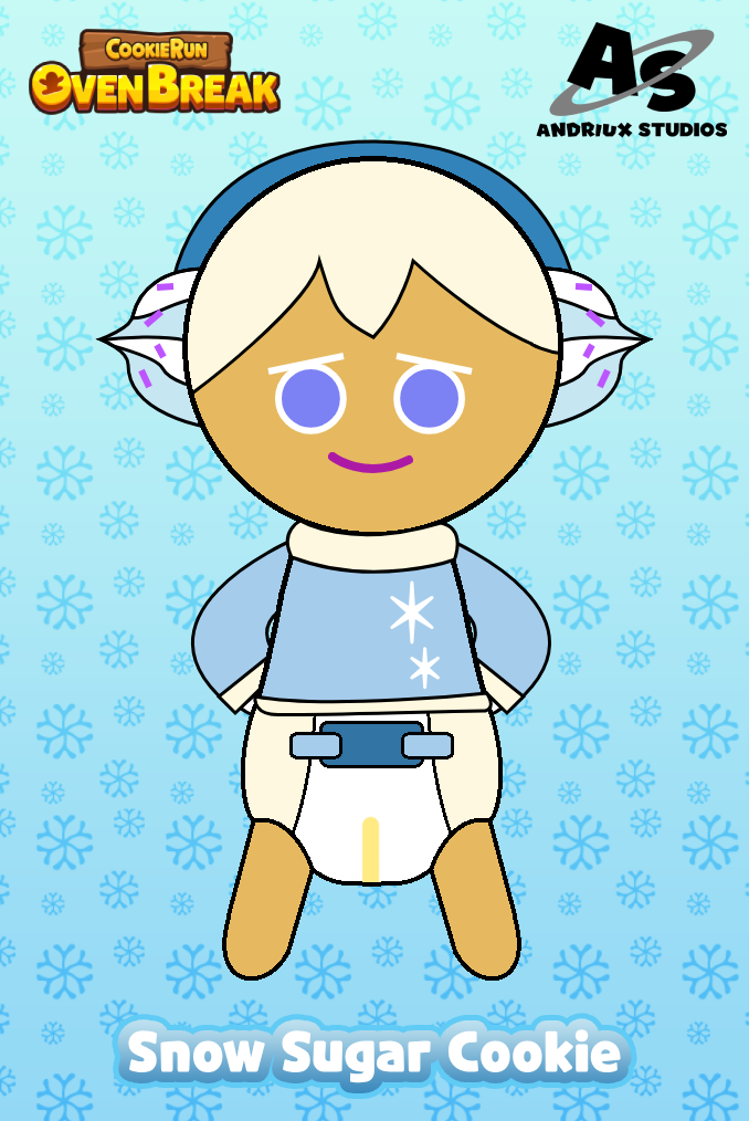 Cookie Run ABDL: Snow Sugar Cookie by Andydevianter-010 on DeviantArt