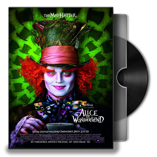 Alice in Wonderland Folder Icon by Smly99 on DeviantArt