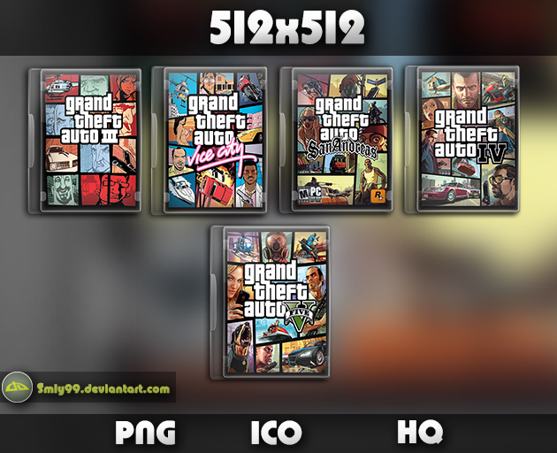 Grand Theft Auto Liberty City Stories Folder Icon by ans0sama on DeviantArt