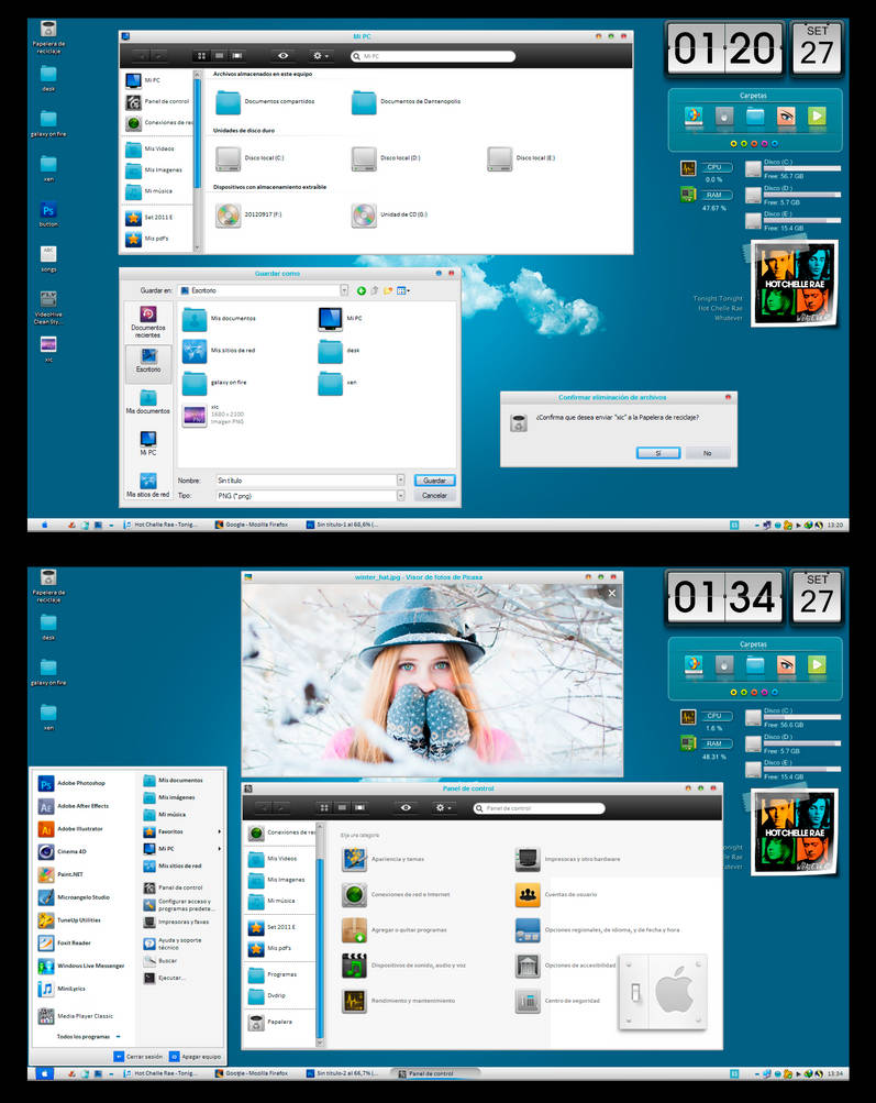 Frankie Visual Style for XP by dantenopolis on DeviantArt
