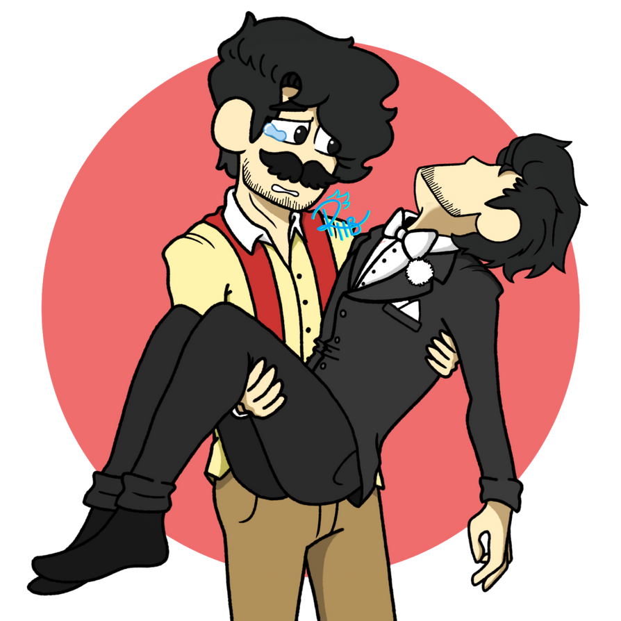 He Ded by Redheadbadger on DeviantArt