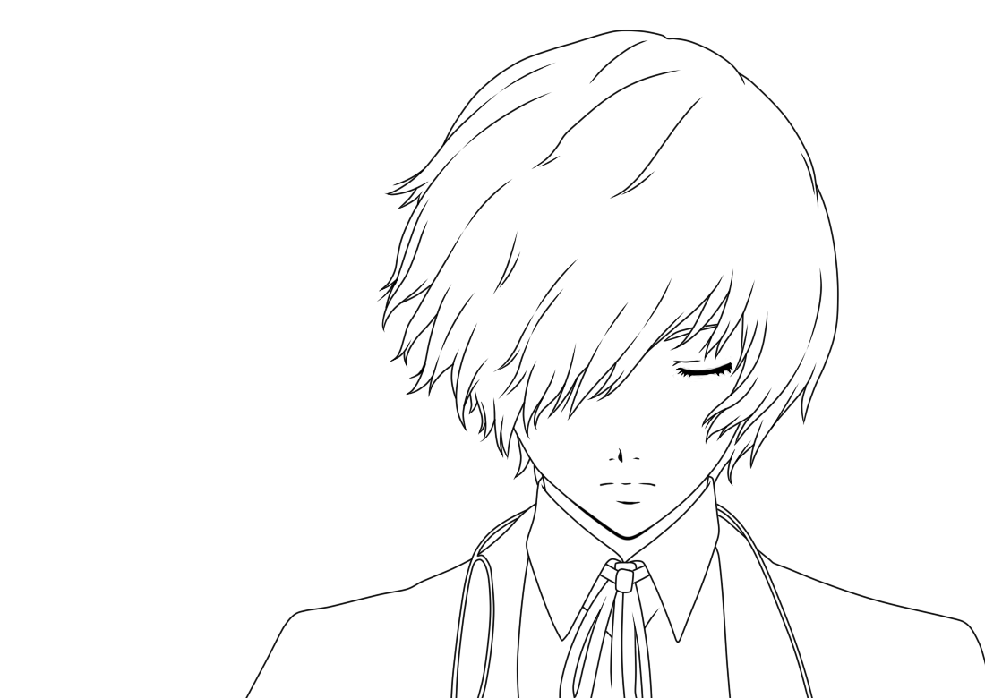 Lineart - Minato Arisato -