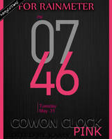 Cowon Clock Pink