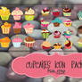 Cupcakes icons