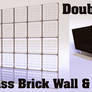 Double Freebie--Glass Brick Wall and Goetz Sofa