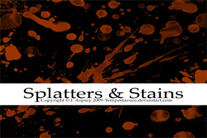 Splatters + Stains