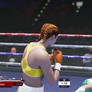 Daisy vs Anime girl boxing clip