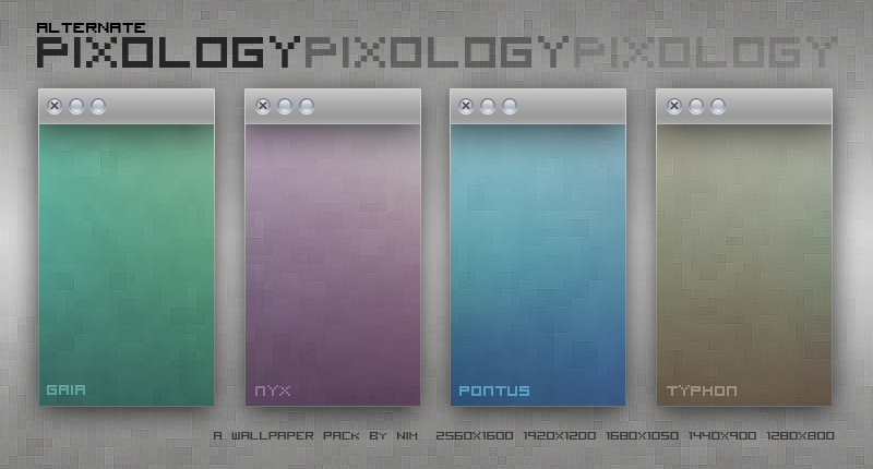 Alt. Pixology Wallpaper Pack by NiMPLiCiTy