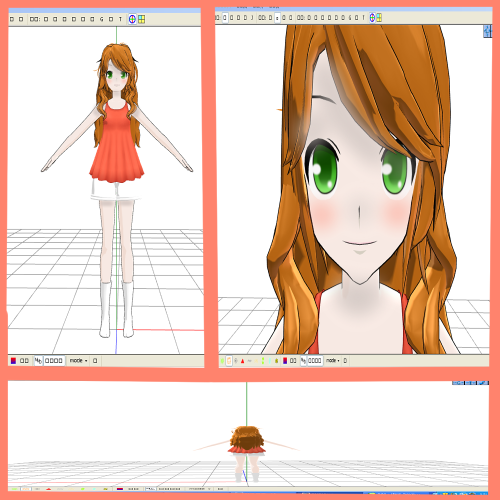 MMD model Misa Chan dl by misinhachan on DeviantArt