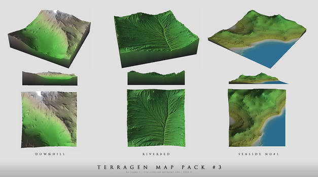 Terragen Map Pack No.3