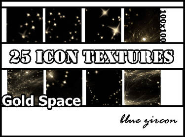 Gold Space Icon Textures