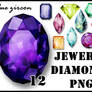 Jewerly Diamonds PNG Pack