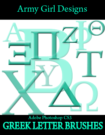 Greek Letters