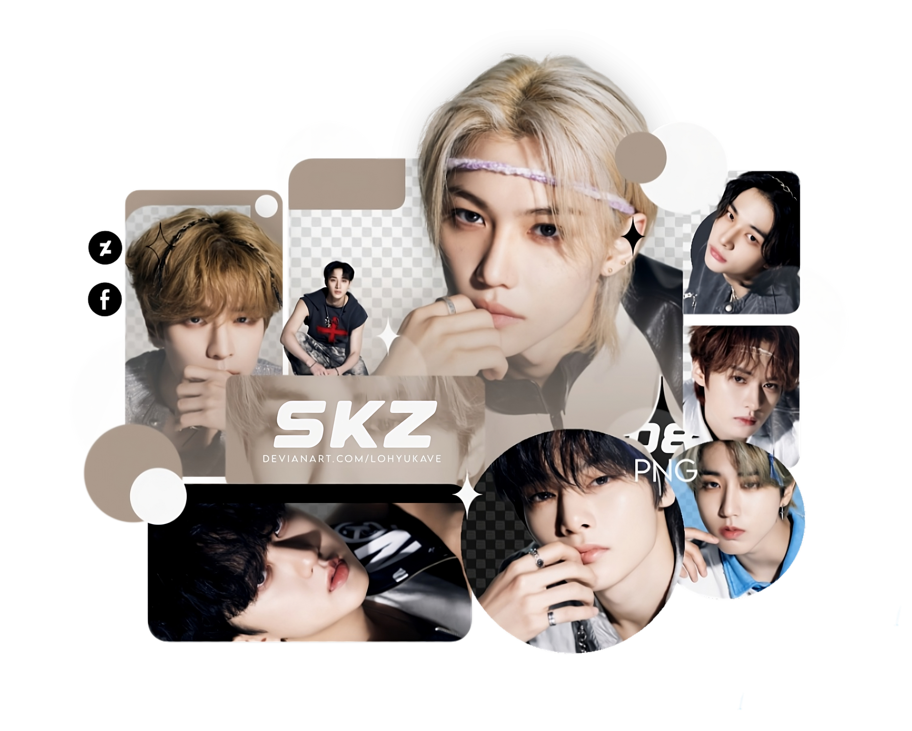 28 Stray Kids (Social Path) feat. LiSA - PACK PNG by