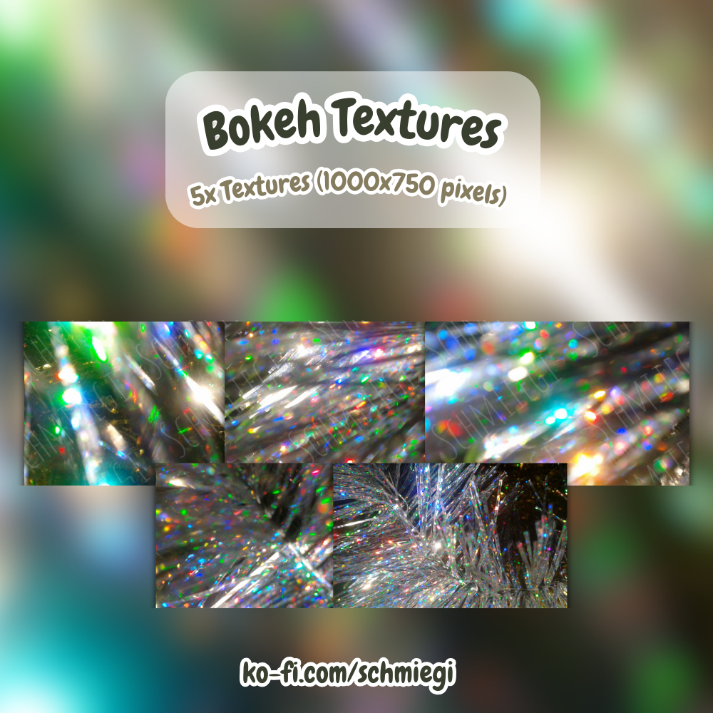 5x Bokeh Textures