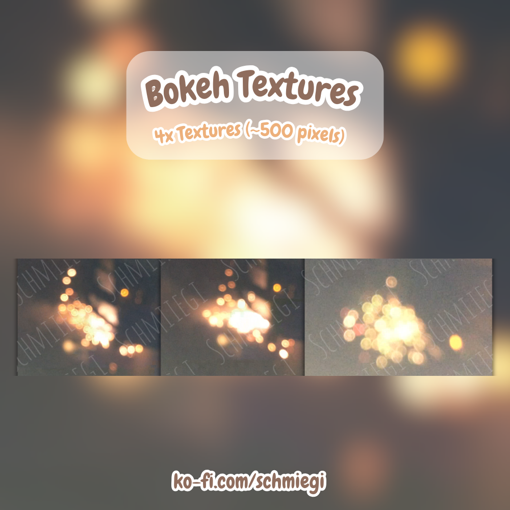 4x Bokeh Textures