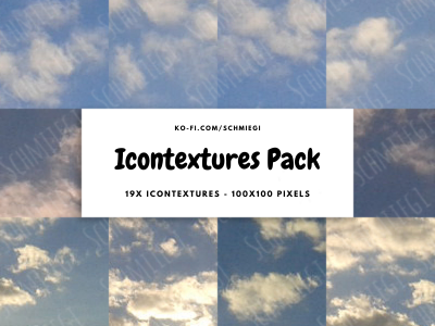 19x Cloud Icontextures