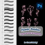 7x Doodle Flower Brushes for Photoshop