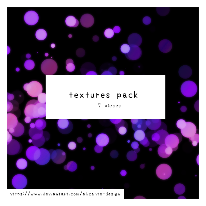 Bokeh Textures by Alicante-Design