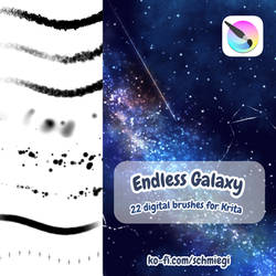 Galaxy Brushes for Krita