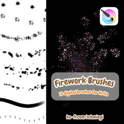 Fireworks Brushes for Krita