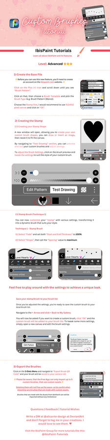 Custom Brushes Tutorial | IbisPaintX