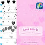 Love Heart Brushes for IbisPaintX, Custom Brushes