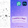 Glitter Sparkle Brushes | Photopea, Photoshop CS+