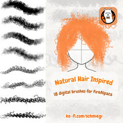 Natural Hair Inspired Brushes | Fire Alpaca