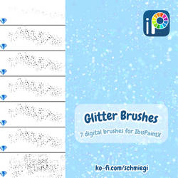 Glitter Brushes for IbisPaintX