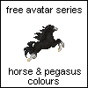 Free avatars: horse colours
