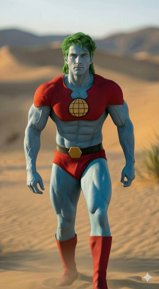 Captain Planet arrives on the scene by Luthorlexx on DeviantArt
