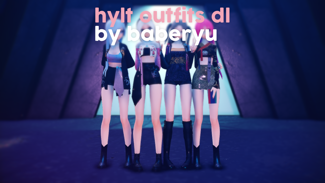 Mmd How You Like That Outfits Dl By Baberyu By Babemmd On Deviantart
