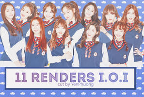 11 Renders I.O.I by YenPhuong