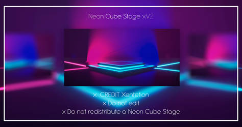 Neon Cube Stage xV2