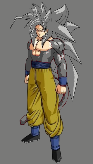 notyourLEGEND on X: GOKU SUPER SAIYAJIN 5 STYLE BT3 FULL VIEW AT  DEVIANTART:   / X