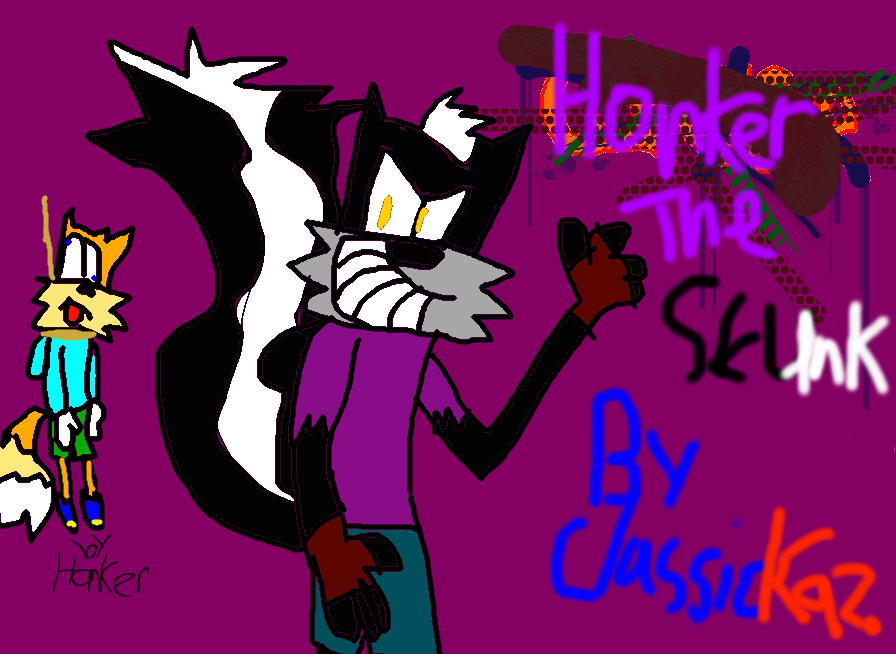 Honker the Skunk (My version) by ClassicKazooie on DeviantArt